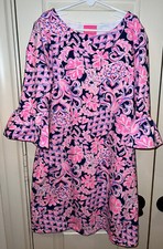 Lilly Pulitzer Girls French Terry Dress Size XL 12-14 EUC