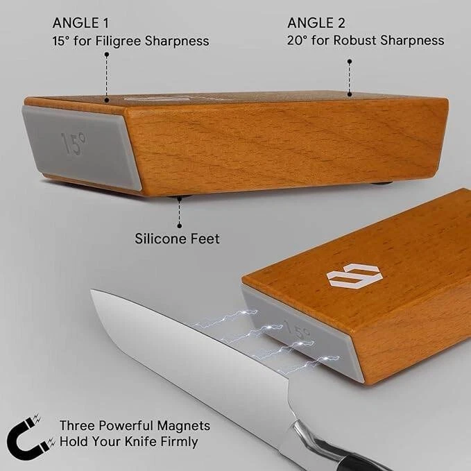 Herramienta de afilador de cuchillos rodantes kit de afilador de cuchillos.nuevo Foto 2 de 4