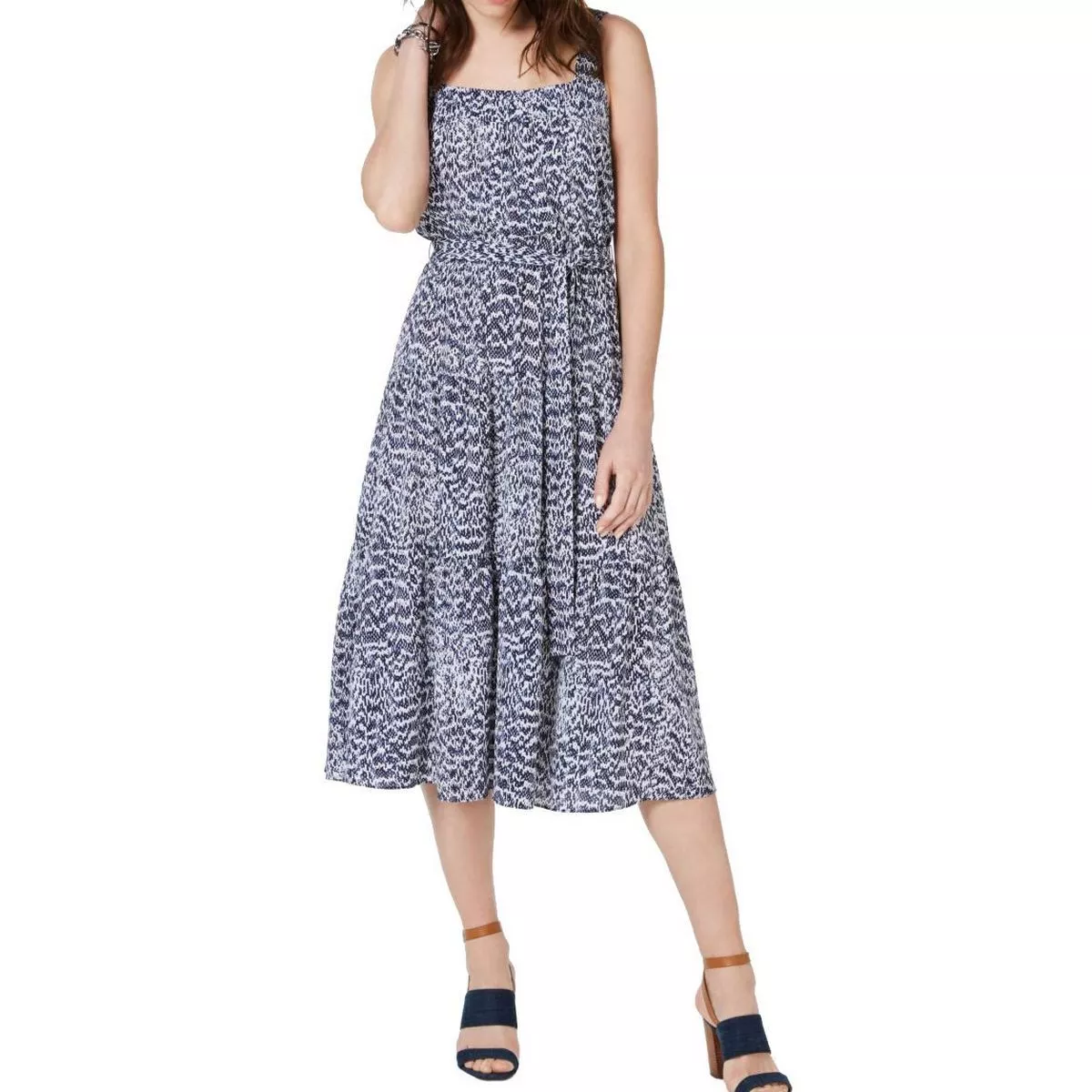 Michael kors midi dress cheap sale