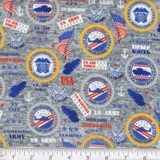 Military Strong Quality Cotton Fabric-BTY-Rare Find
