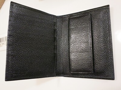 財布・小物その他 DOLCE & GABBANA BLACK LEATHER WALLET DOLCE & GABBANA Wallet Exotic Leather Black Bifold Card
