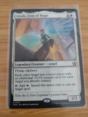 MTG Giada, Font of Hope 0141 Foundations M/NM Free UK P&P