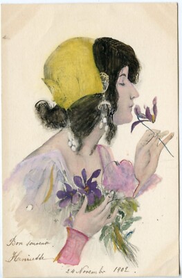 AK / POSTKARTE / FANTASIE / WIENER WIEN / BEMALTE KARTE / ILLUSTRATOR