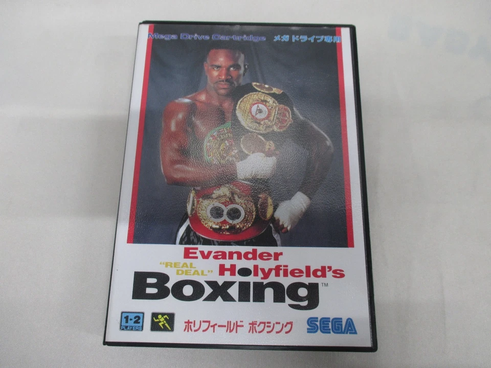 Mega-Drive Genesis -- Evander Holyfield's Boxing -- New!! Box. JAPAN Game. 12976 - Image 2 of 4