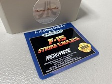F-15 Strike Eagle II Sega Genesis Replacement Label