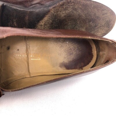 Salvatore Ferragamo Brown Leather Kiltie Tassel Loafers 8 EE Salvatore Ferragamo Kiltie Tassel Loafers Mens Size 8 EE  main image 3