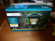 Patriot Lighting Landscape Solar LED Pathway Lights Black Finish 343-1202