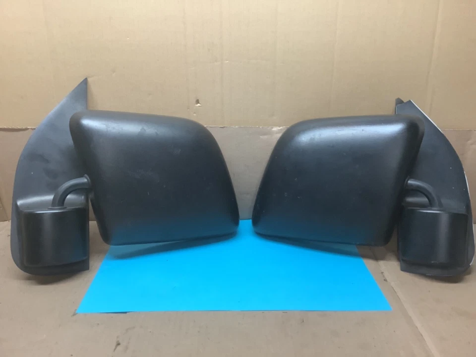 JUEGO DE PAR de espejos retrovisores plegables manuales tipo paleta para furgoneta Econoline serie E 92-07 Foto 2 de 3