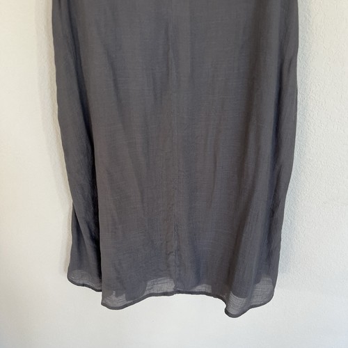 Entro Charcoal Crochet Dress Size Medium NWT - Picture 6 of 8