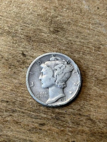 1931 Mercury Dime VG+