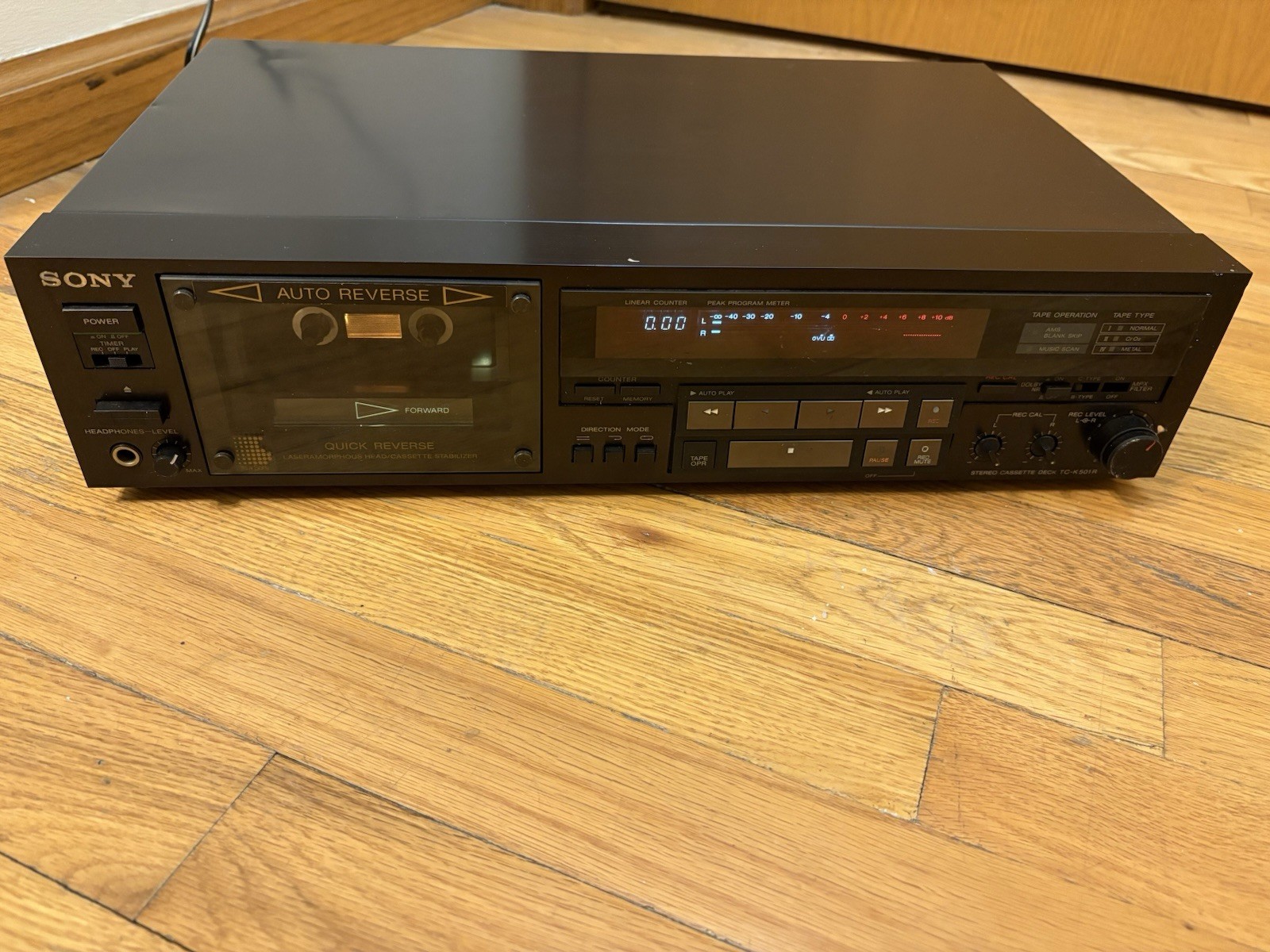 Sony TC-K555ESII vintage audio equipment - eBay listing photo 2