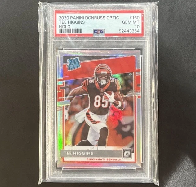 Tee Higgins trading card