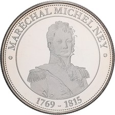 France, Médaille, Napoléon Ier, Le Maréchal Ney, Cupro-nickel, SPL+