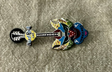 Hard Rock Cafe Guitar Pin Nassau Bahamas Junkanoo Mask Collectible,  Limited Ed.