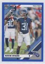 2019 Panini Donruss Press Proof Blue Kevin Byard #248 g1z