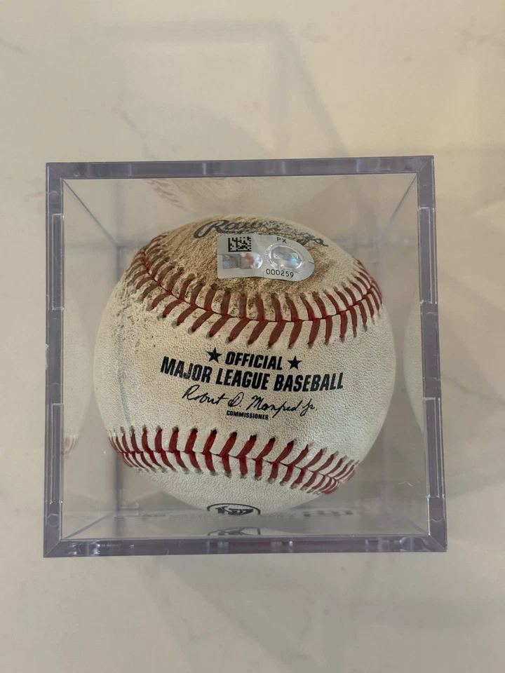 Game Used Baseball Todd Helton Retirement Game Matsui McMahon Rockies MLB Auth - Image 2 of 4