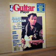 Guitar Player Magazine July 1986 Jimmie Vaughan of The Fabulous with Flexi Disc