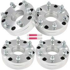 4x 2" 5x4.75 to 6x5.5 Wheel Adapters Spacers For Chevy S10 Blazer GMC S15 Jimmy