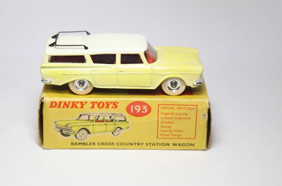 Dinky 193 Rambler Cross Country Station Wagon In Original Box - Vintage 1960s - Image 3 of 4