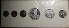 New ListingCanada 1958 Mint Proof Like Set In Cardboard Holder With Pliofilm (PLBX)