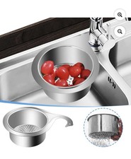 Kitchen Swan Sink Strainer Basket Removable Drainage Basket Stainless Ste