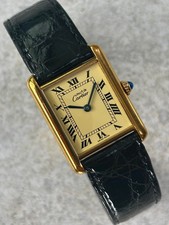 1987 Cartier Tank Must - Large - Box & Original Purchase Receipts - Stunning