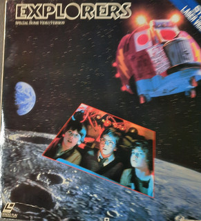 Explorers Laser Disc 1985 Special Home Video Version Extended play