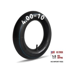 4.00-10 Dirt Bike Inner Tube with Straight Valve Stem for Pit Bikes and Mini