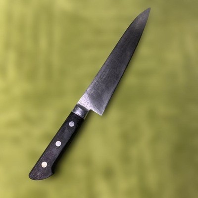 Kanefusa Fujiwara FKH Carbon Steel Gyuto Kitchen Knife 240mm Patina Japan Tool