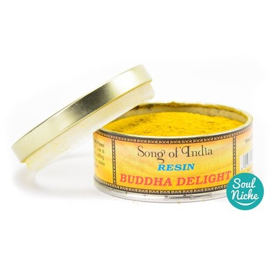 Buddha Delight Resin Incense Powder Blend Self Burning - by Song of India
