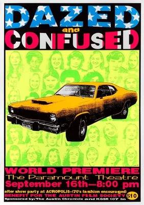 Dazed and Confused 1993 Movie Poster Print A1 90s Kultfilm US Cinema Wall Art