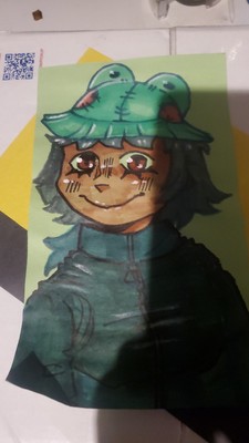 Character cards that are customized and colored can be made for a commission.