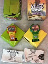 2 NEW Nickelodeon Rugrats In Paris Movie Chatback Digital Watches 2000 Chuckie