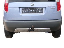 Roomster 5J Stoßstange hinten Heckstoßstange schwarz SCOUT 