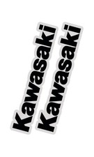 Factory Effex Kawasaki Universal Fork Swingarm Stickers Black 09-44114
