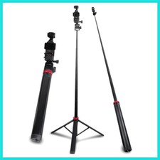 80" Tripod Selfie Stick for DJI Osmo Pocket 3 Expandable Selfie Stick Tripo...