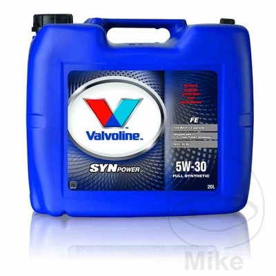 VALVOLINE Synthetisches Automotoröl 5W30 FE 20L SYNPOWER ALTN: 5583032
