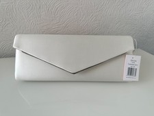 Paradox Ivory Satin Bag - Brand New with Tag and Box - Perfect for a Wedding