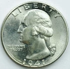 1941 D WASHINGTON QUARTER! GEM BU+++! FANTASTIC! FLAWLESS BEAUTY! WOW! NR #P1593