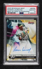 2020 Bowman's Best of Ramon Laureano #B20-RL PSA 10 GEM MT Auto n0c