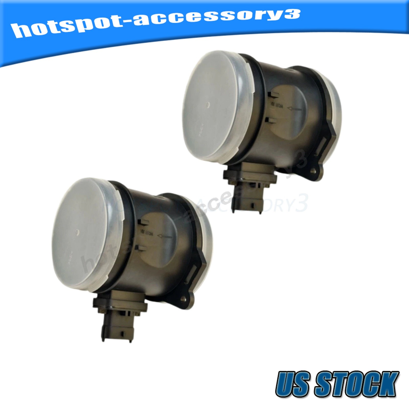 Air Flow Meters 670002164 Fits For Maserati Ghibli Quattroporte Levante 2Pcs