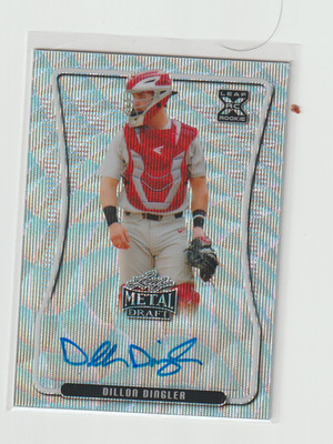 202o Leaf Metal-Dillon Dingler Autograph-Detroit Tigers