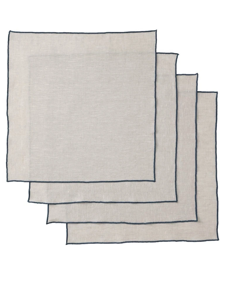 Paquete de 4 servilletas IKEA nuevas Ombonad 35x35 Cm (14x14) Foto 4 de 4