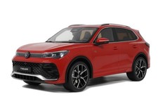 OTTOMOBILE - car from 2024 metallic red color - VW Tiguan E TSI R-line...