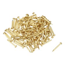 Minuscule Matériel Laiton Clous 1.5mmx15mm(DxL) pour Bricolage Boîtes 120pcs
