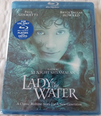 Lady in the Water (Blu-ray, Warner 2006) Brand New - Sealed - M. Night Shymalan