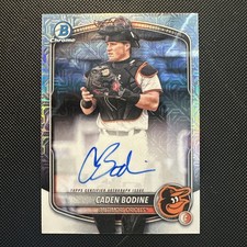2025 Bowman Chrome Caden Bodine #BMA-CB Mojo Refractor Auto (+1)