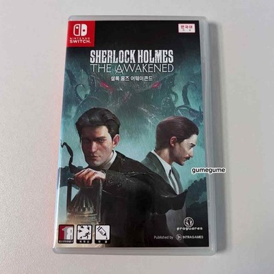 Switch Sherlock Holmes The Awakened - Korean English Chinese Multi PRE-OWNED