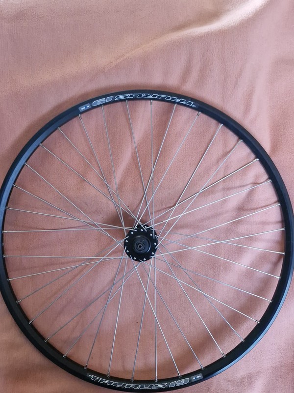 RYDE Taurus 19 Front Bike Wheel 26" 9mm QR 6 Bolt Disc