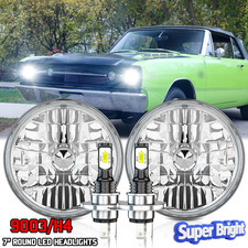 2pcs 7 Inch Round Led Headlight Hilo For Dodge Dart 1968 1969 1970 1971 1973-74 2pcs 7 Inch Round Led Headlight Hilo For Dodge Dart 1968 1969 1970 1971 1973-74